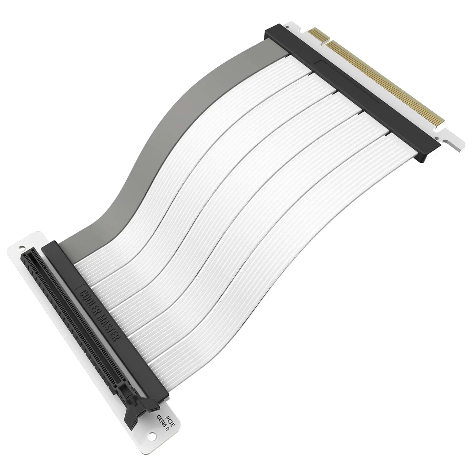 Cooler Master Riser Card Master Accessory PCIe 4.0 x16 V2 Bianco - 300 mm