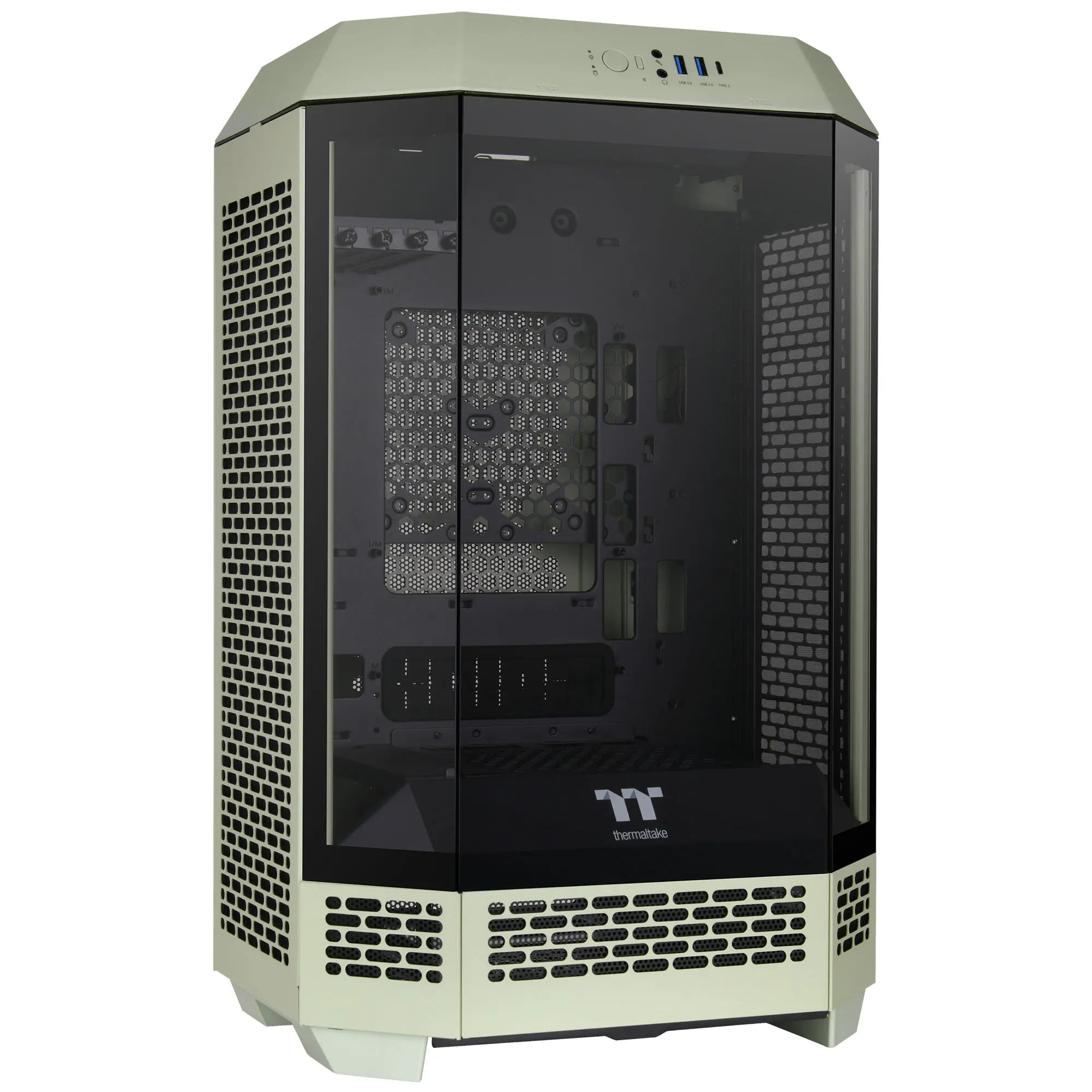 Thermaltake The Tower 300 Mini Chassis - Matcha Green