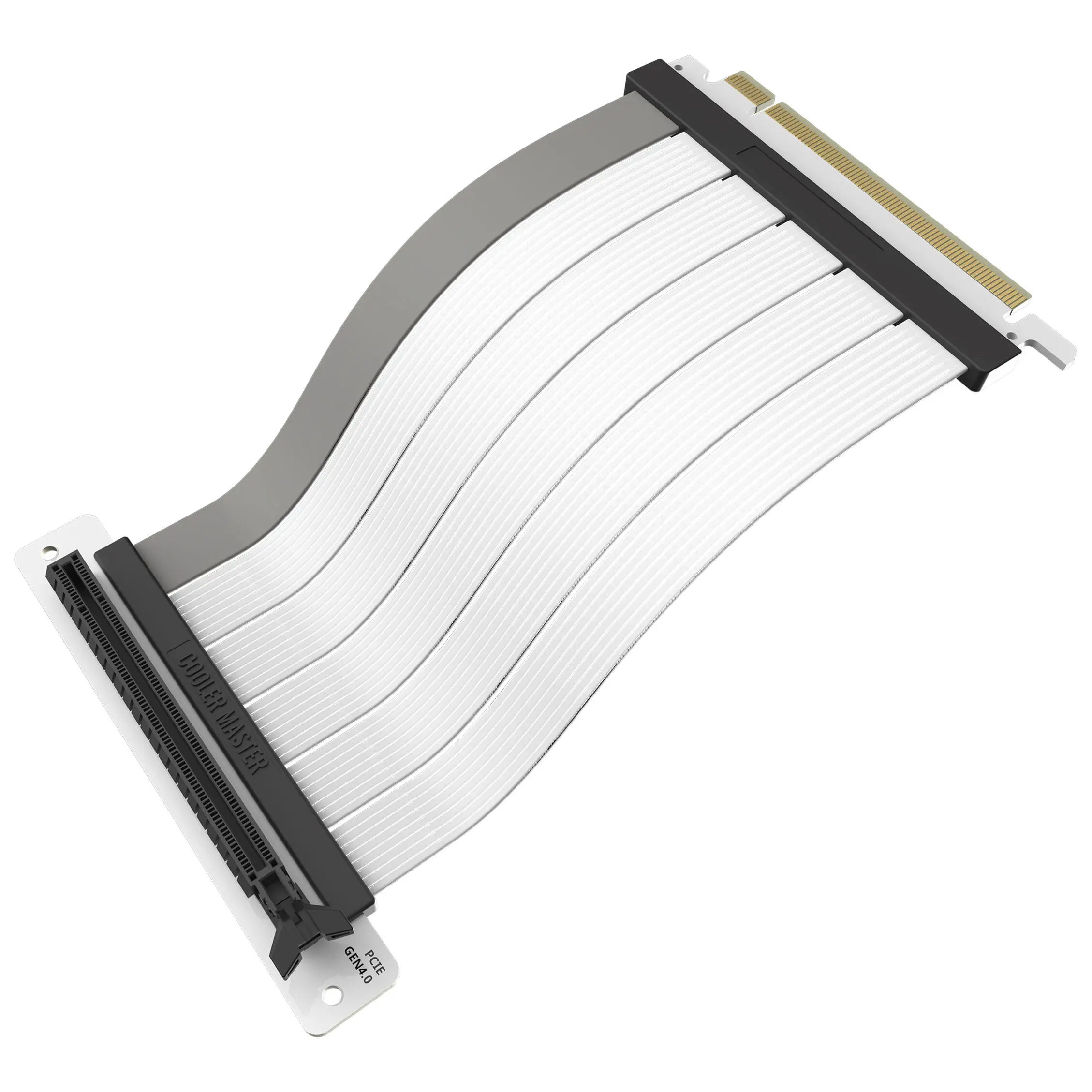 Cooler Master Riser Card Master Accessory PCIe 4.0 x16 V2 Bianco - 200 mm