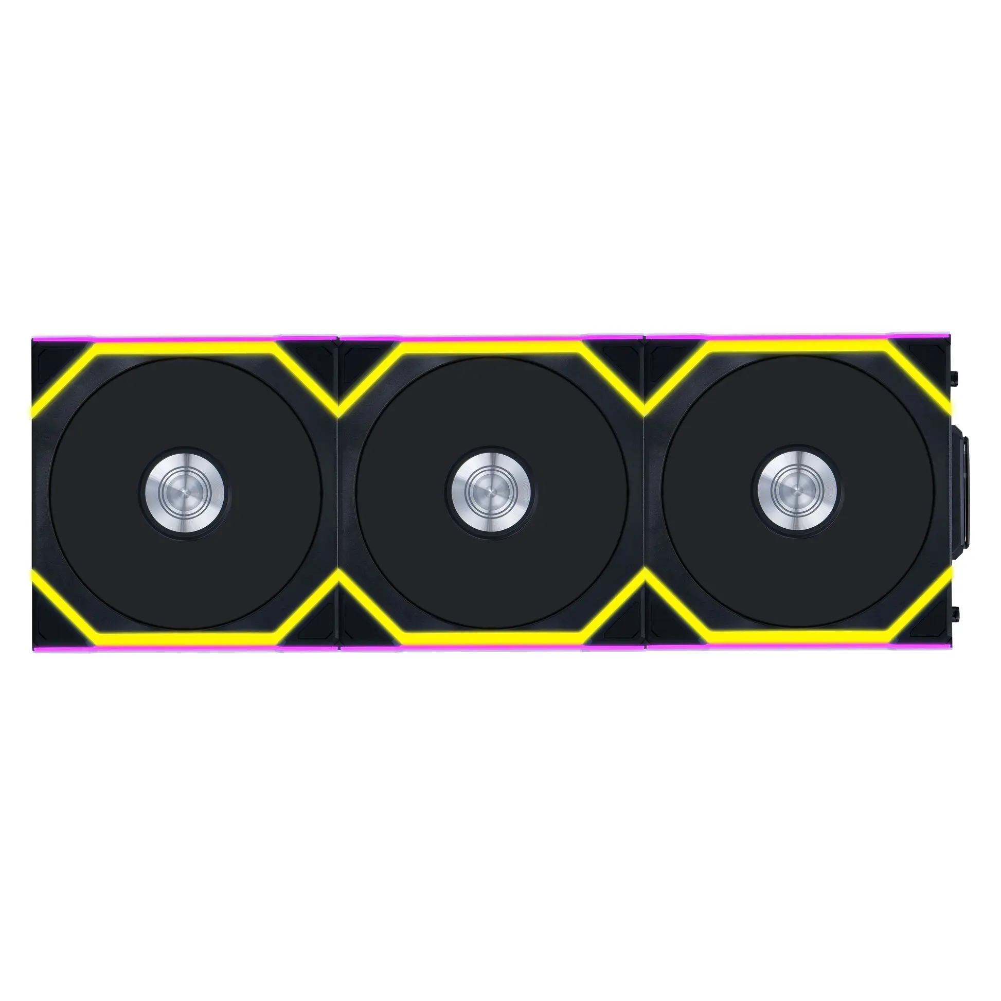 Lian Li UNI FAN SL Wireless ARGB PWM Reverse 120 mm Triple Fan Kit - Nero
