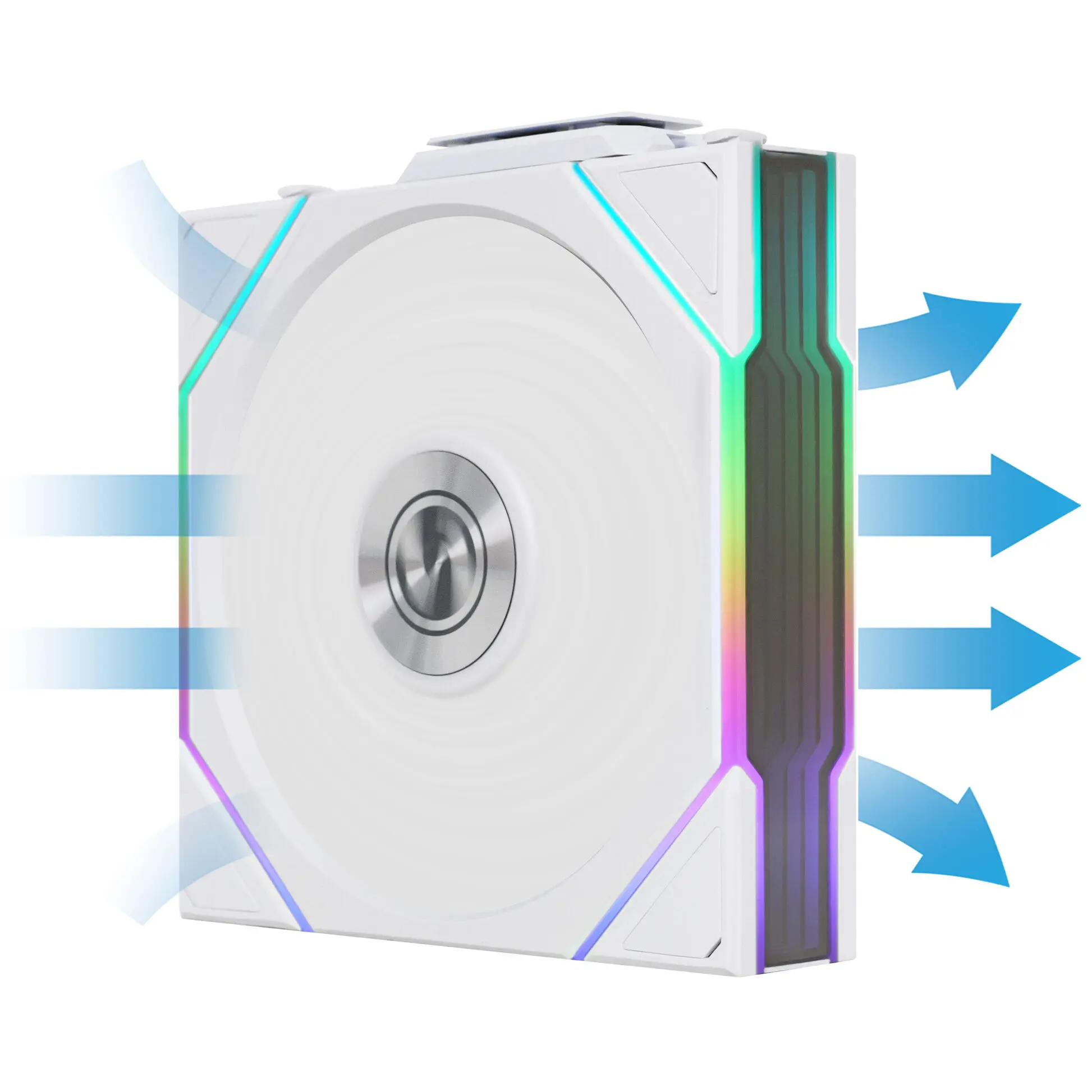 Lian Li UNI FAN TL Wireless ARGB PWM 120 mm - Bianco - immagine 7