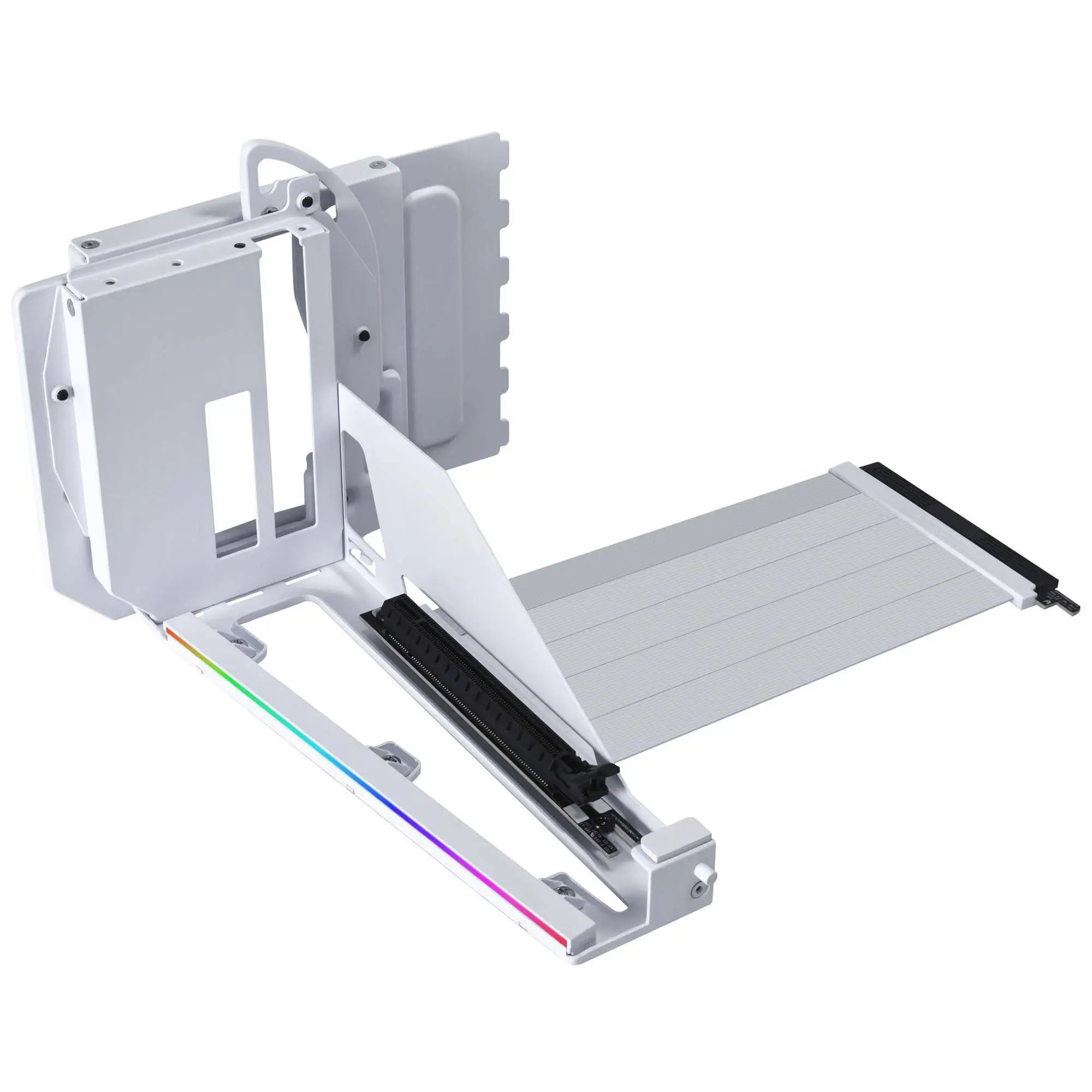 Lian Li Kit Per GPU Verticale Multi-Direzionale RGB, PCIe 5.0 - Bianco