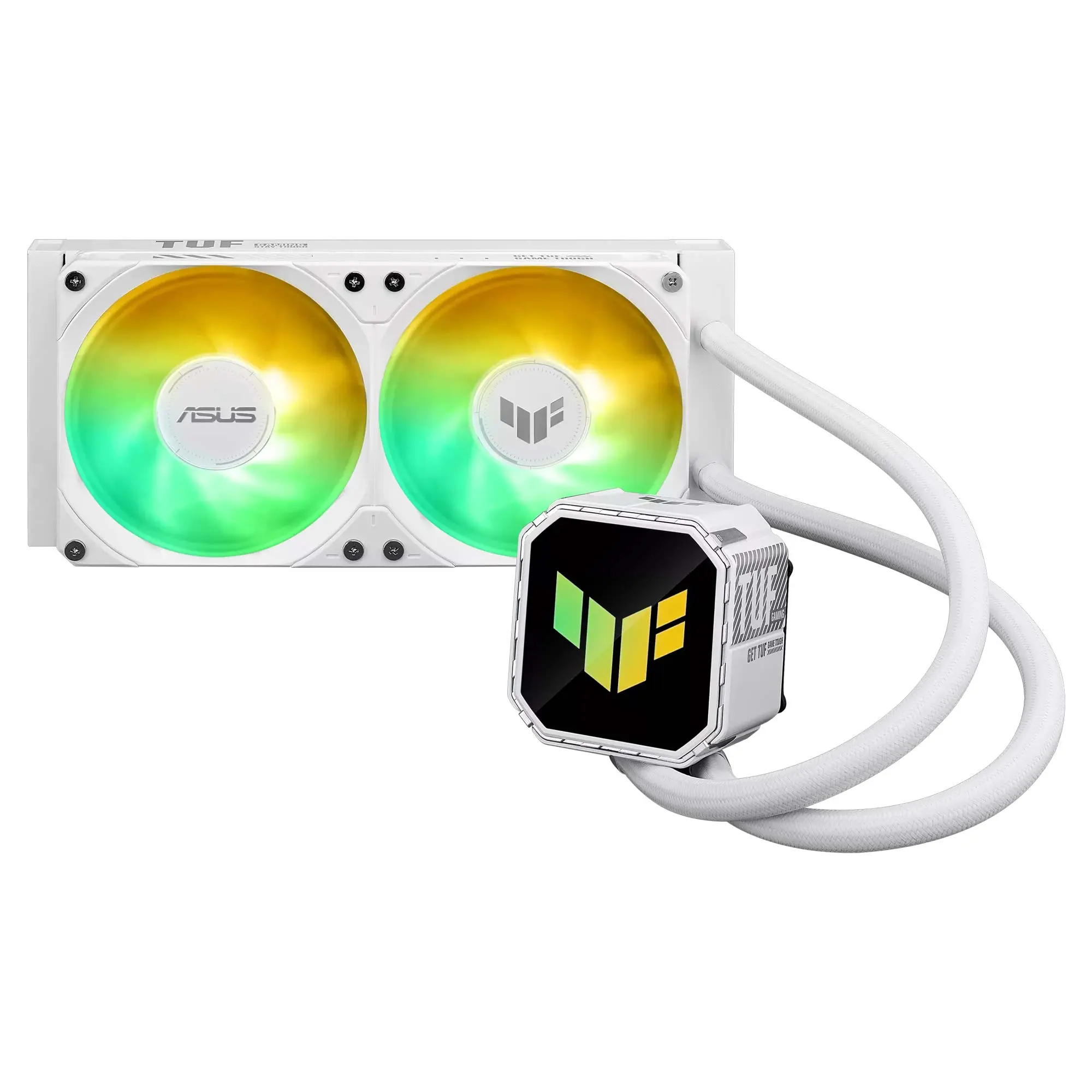 Asus TUF GAMING LC III 240 ARGB AIO CPU Liquid Cooler - 240mm - Bianco - immagine 3