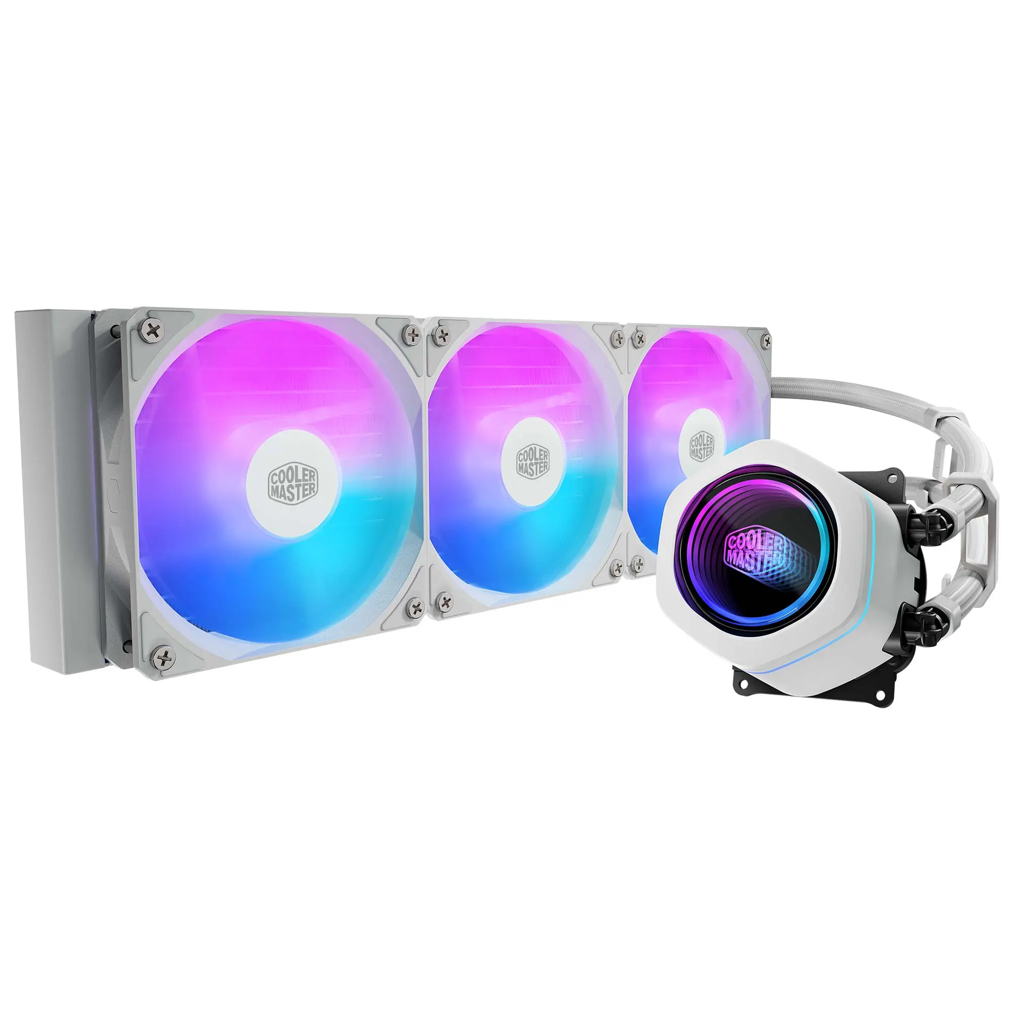 Cooler Master MasterLiquid Core Nex ARGB AIO - Bianco - 360 mm
