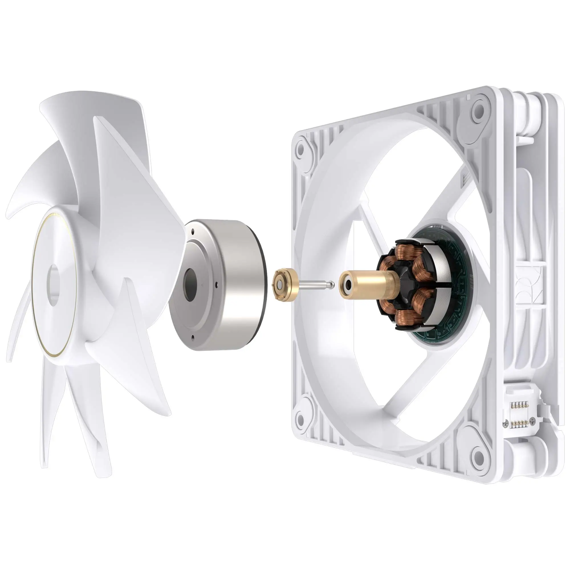 Asus ProArt PF 120, 120mm, 3000 rpm - Bianco - 3pz - immagine 6