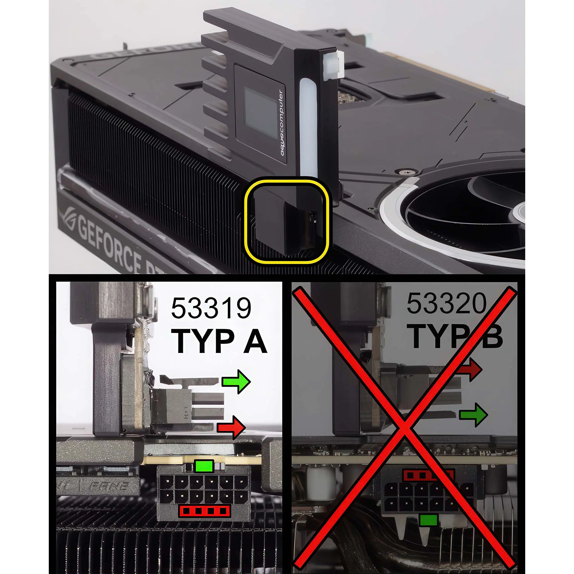 Aqua Computer AMPINEL 12V-2x6 GPU Power Managment - Type A - immagine 5