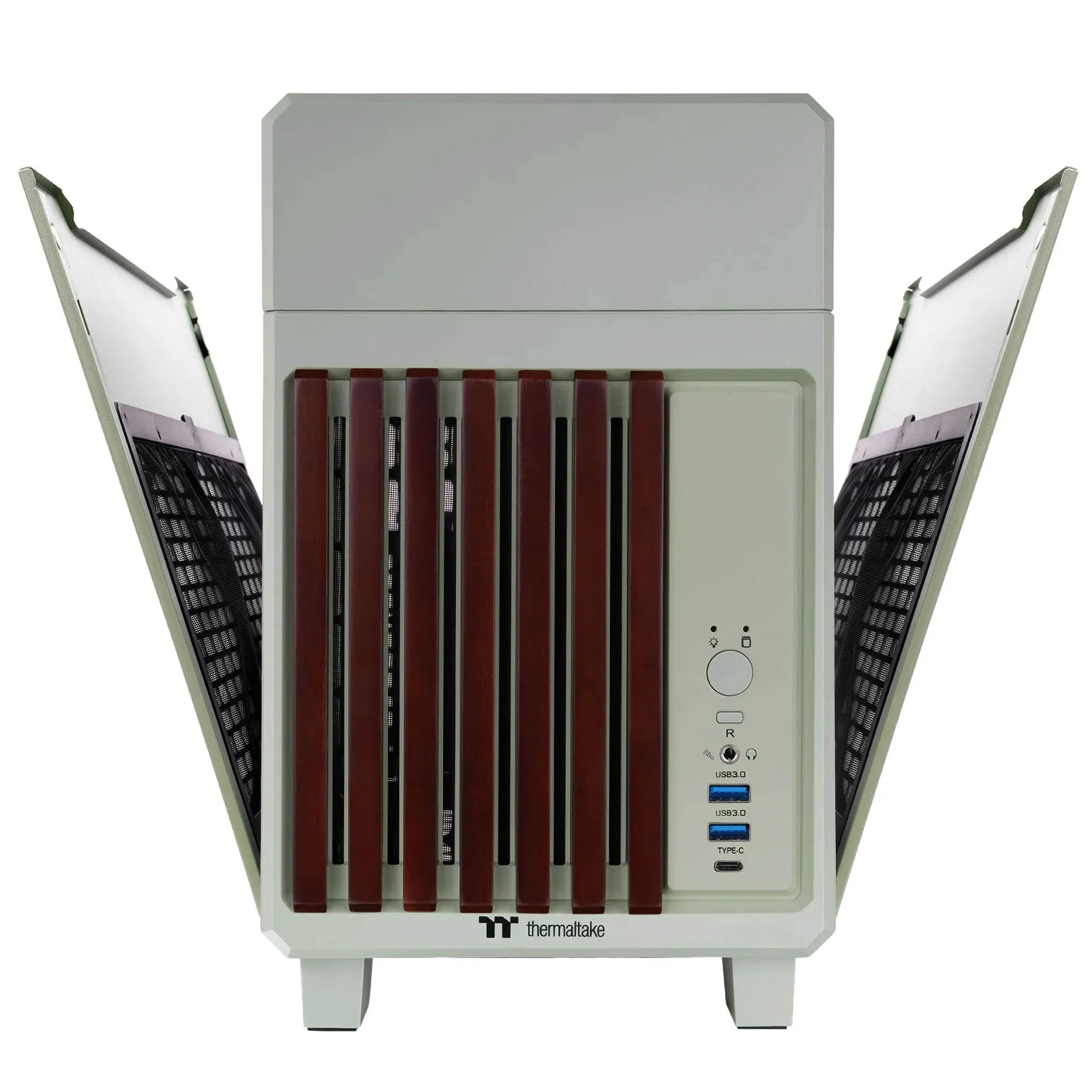 Thermaltake TR100 WS Matcha Green - Case Mini Tower Mini-ITX - immagine 2