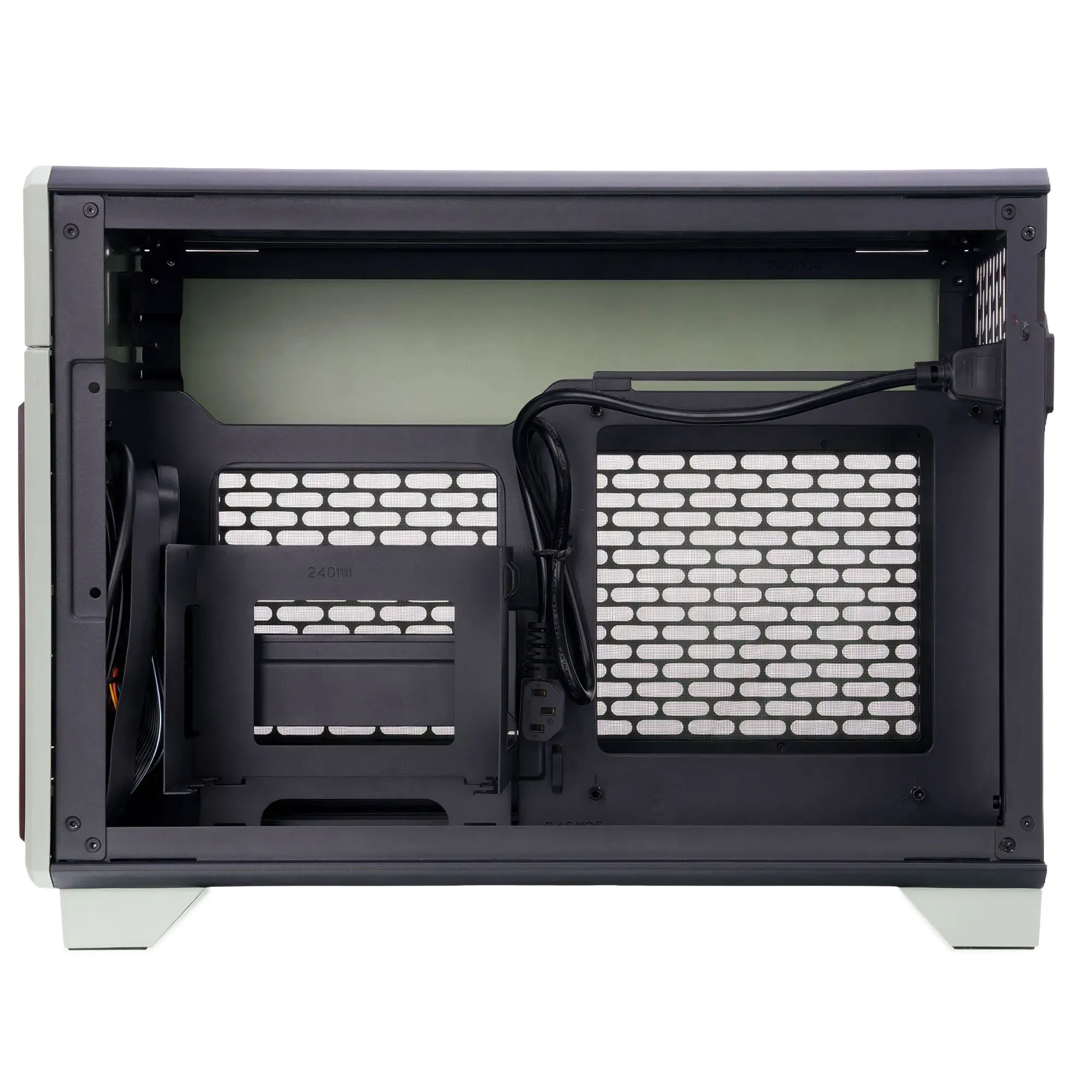 Thermaltake TR100 WS Matcha Green - Case Mini Tower Mini-ITX - immagine 4