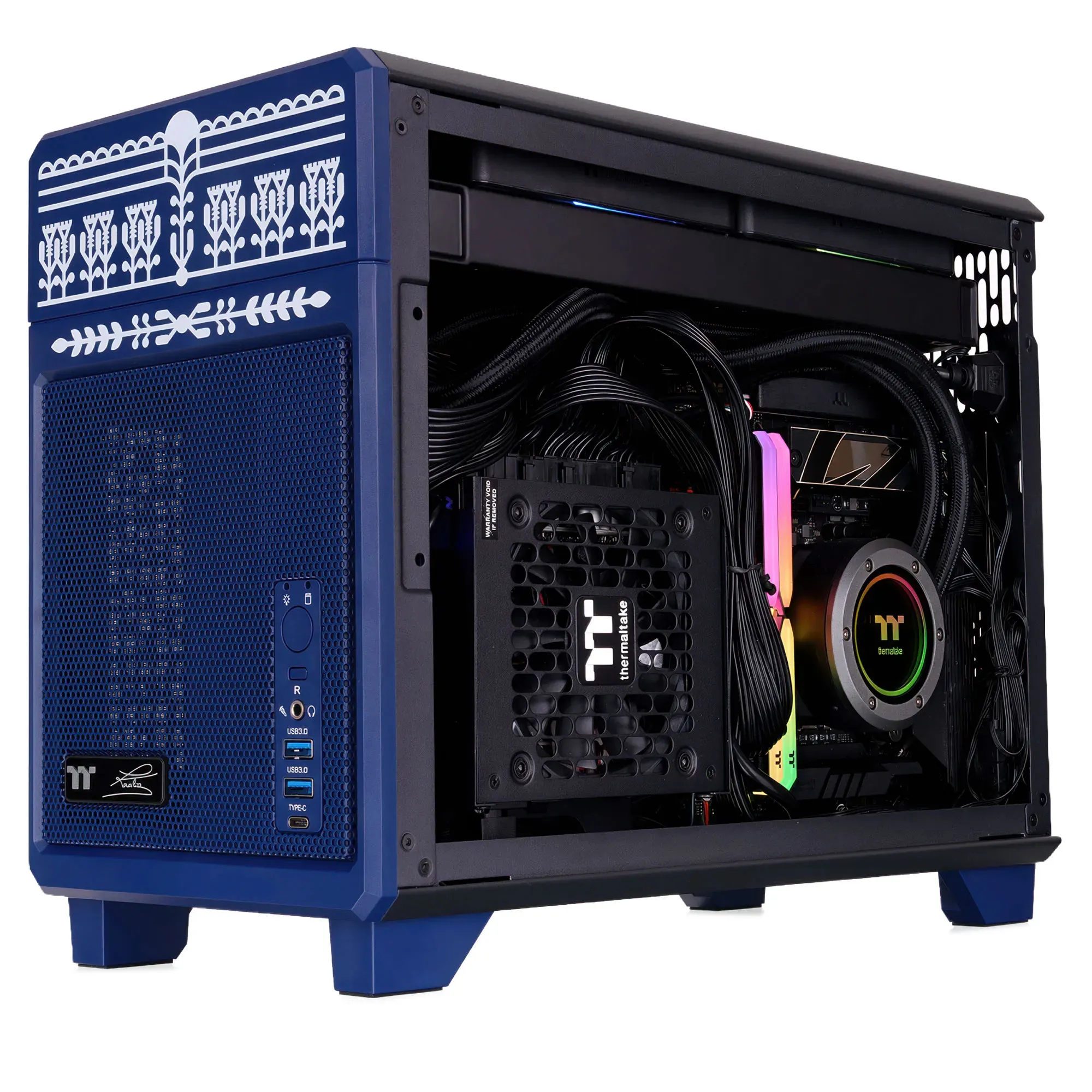 Thermaltake TR100 WS Koralie - Case Mini Tower Mini-ITX - immagine 5