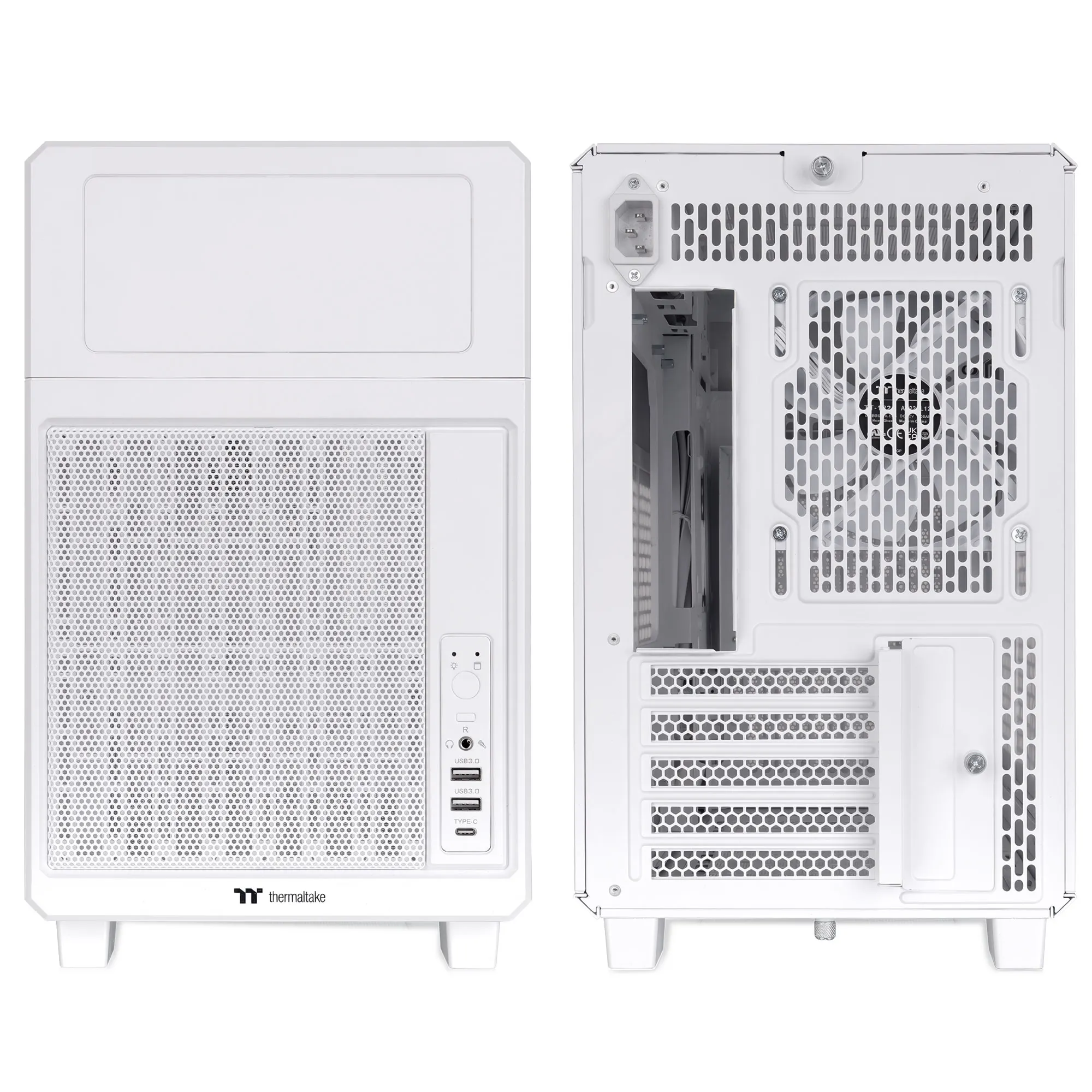 Thermaltake TR200 Micro Chassis - Snow White - immagine 5