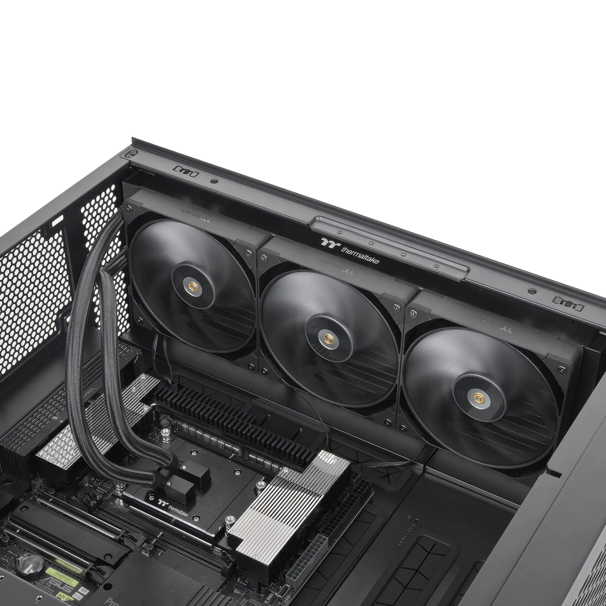 Thermal Take AW360 AIO Liquid Cooler, Nero - 360 mm LGA4710/4677 e sTR5/SP6 - immagine 7