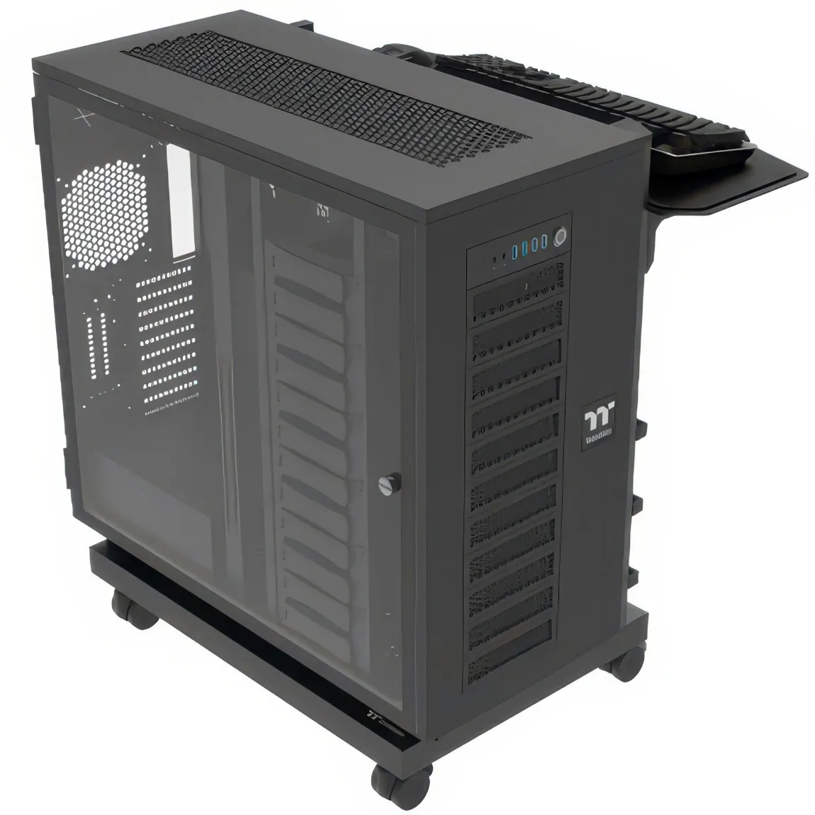 Thermaltake Freestanding PC Gear Stand - Supporto Mobile per PC e Periferiche in Acciaio Rinforzato - immagine 6