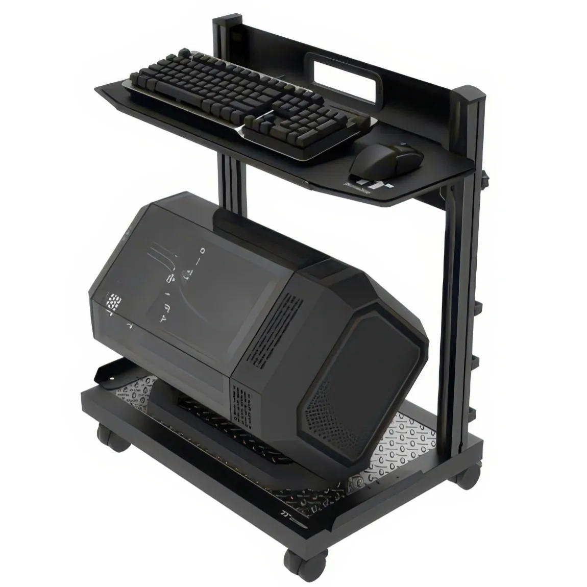 Thermaltake Freestanding PC Gear Stand - Supporto Mobile per PC e Periferiche in Acciaio Rinforzato - immagine 7
