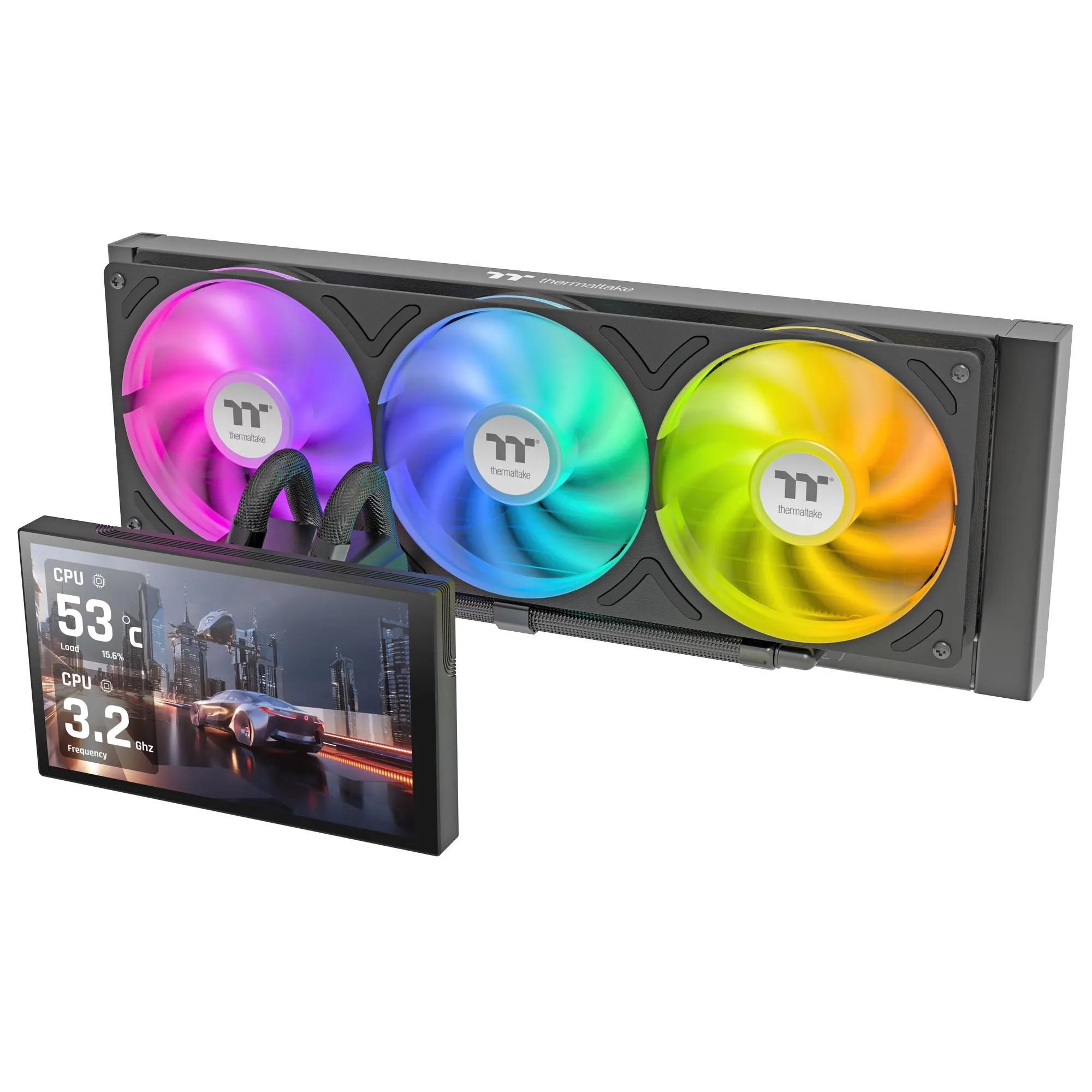 Thermaltake ST360 Ultra ARGB Sync - AIO Liquid Cooler 360mm - Nero
