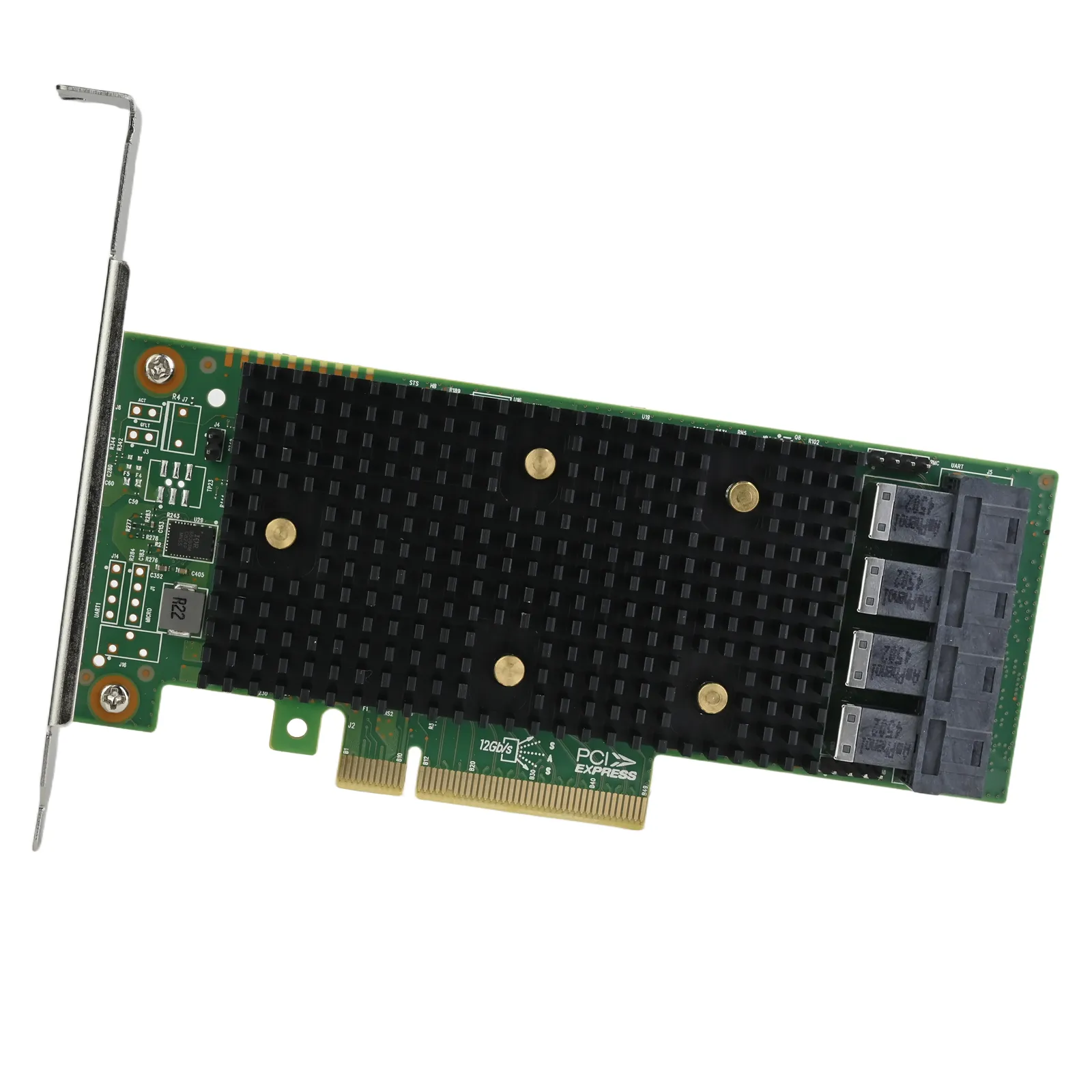 SilverStone ECS08 - Scheda HBA Tri-Mode PCIe 3.1 x8 SAS/SATA/NVMe 16i - immagine 3