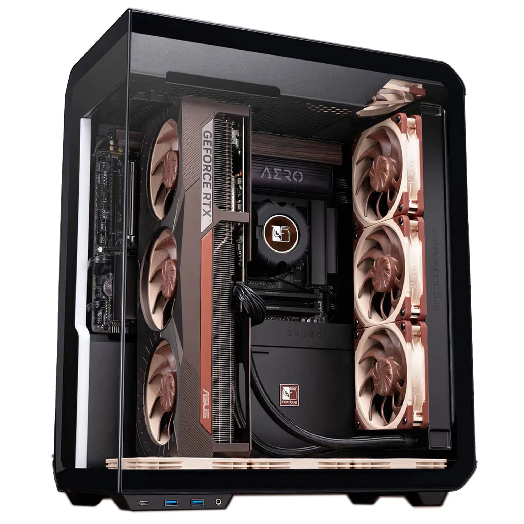 Noctua NL-LC1-36 - Raffreddamento a Liquido AIO 360mm con Tripla Ventola NF-A12x25 G2 - immagine 2