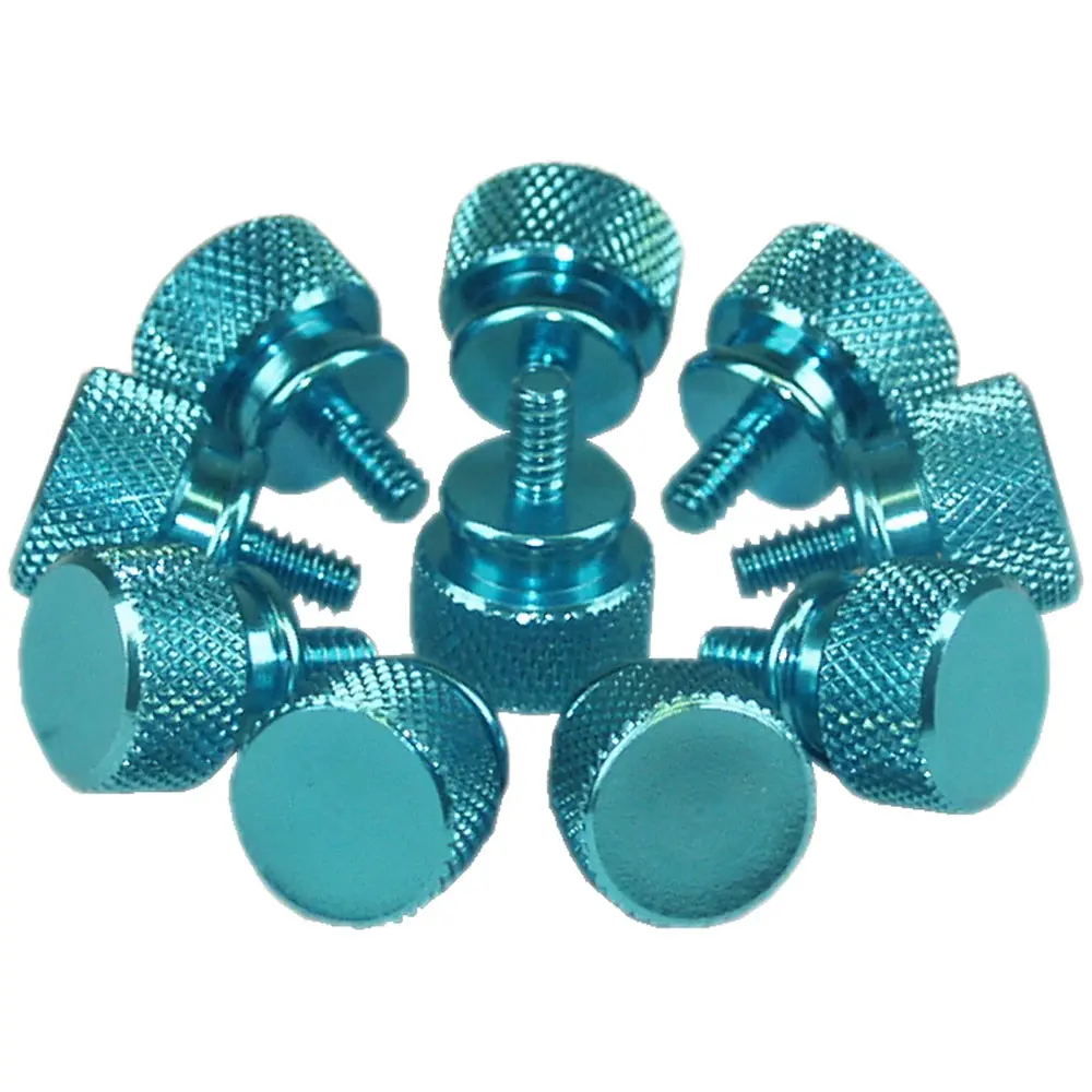 InLine Viti Zigrinate, 10pz - Blu