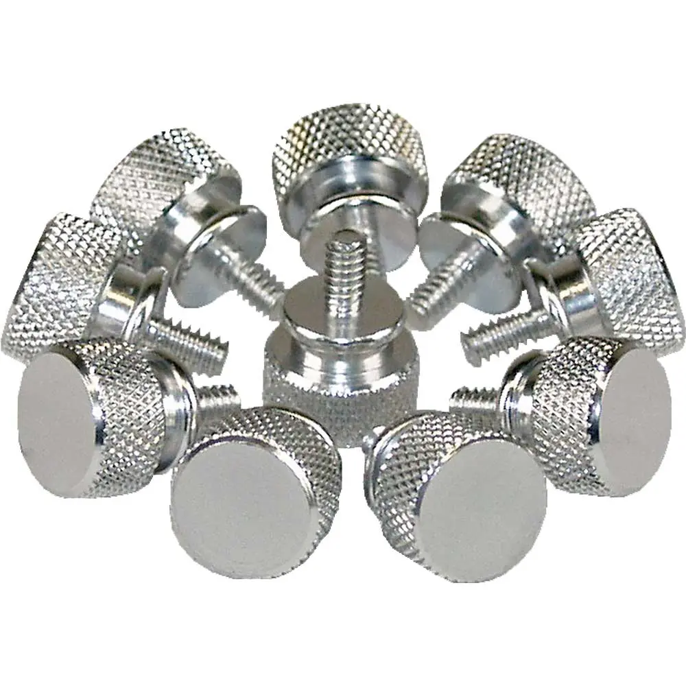 InLine Viti Zigrinate, 10pz - Argento