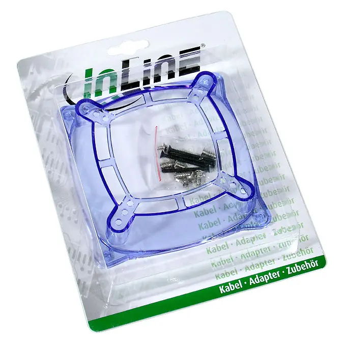 InLine Convogliatore 120 > 70/80/92mm - Blu Trasparente - immagine 3