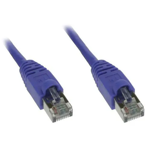 InLine Cavo Patch 50cm 100 Mbit RJ45 - Viola