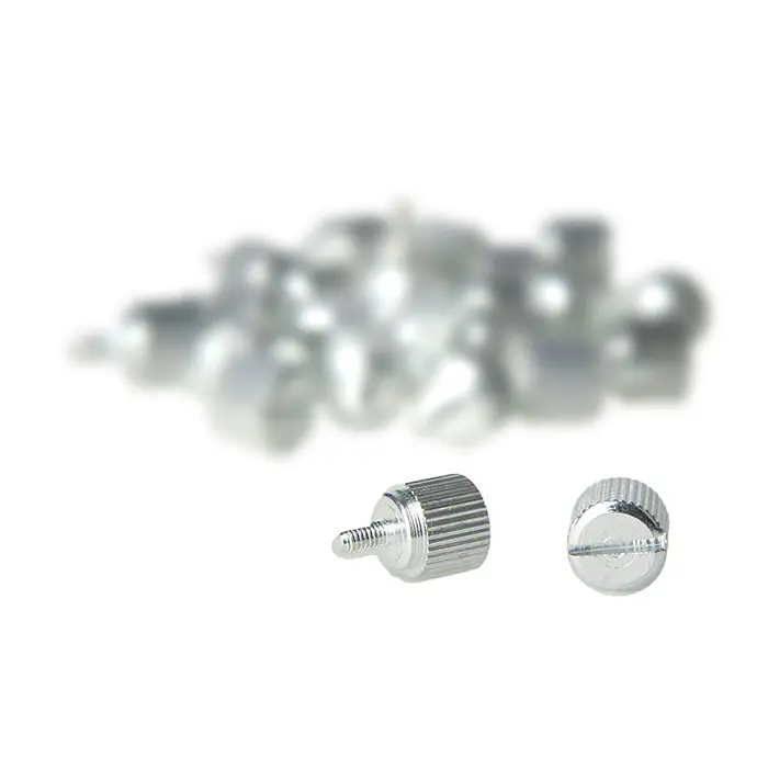 DimasTech Kit Viti Zigrinate M3, 10 Pezzi - Argento