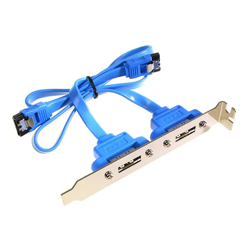 InLine Staffa PCI 2x eSATA - 30cm - immagine 2