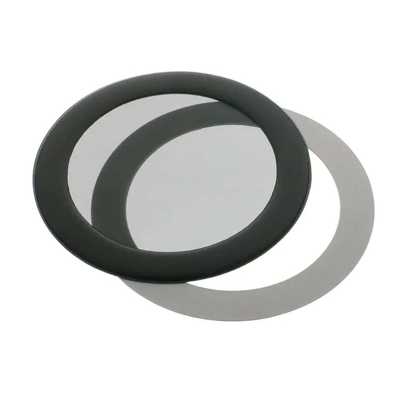 DEMCiflex Round Dust Filter 80mm - Nero/Nero