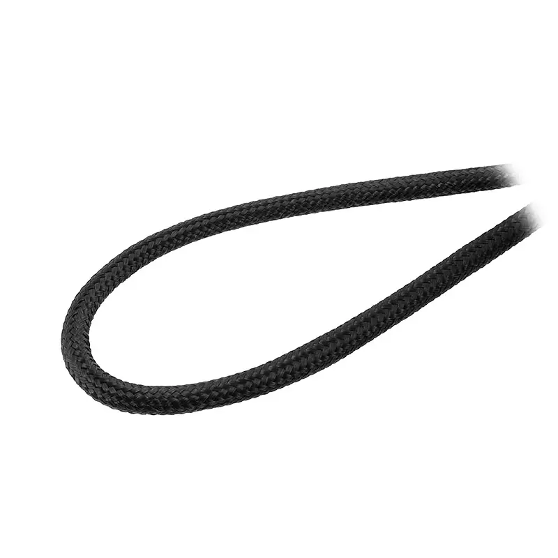 BitFenix prolunga cavo Pannello I/O 2-Pin 30cm - sleeved black/black - immagine 3