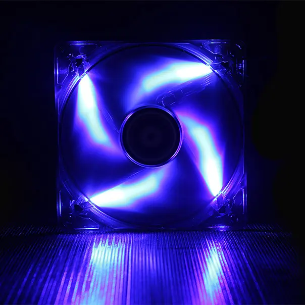 BitFenix Spectre 140mm Fan Blue LED - black - immagine 4
