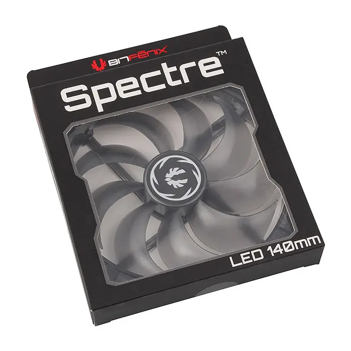 BitFenix Spectre 140mm Fan Orange LED - Nero - immagine 5