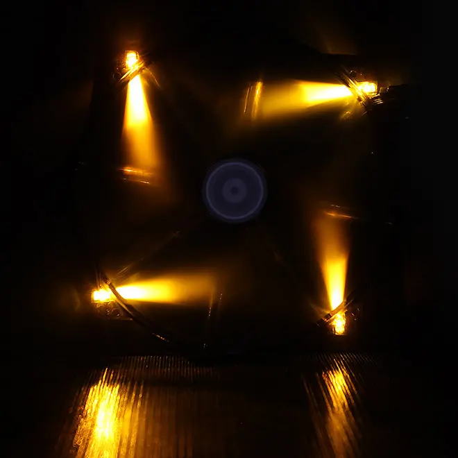 BitFenix Spectre 200mm Fan Orange LED - black - immagine 4
