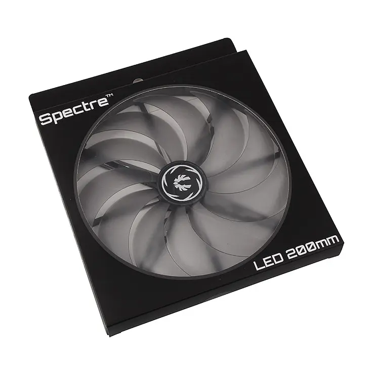 BitFenix Spectre 200mm Fan Orange LED - black - immagine 5