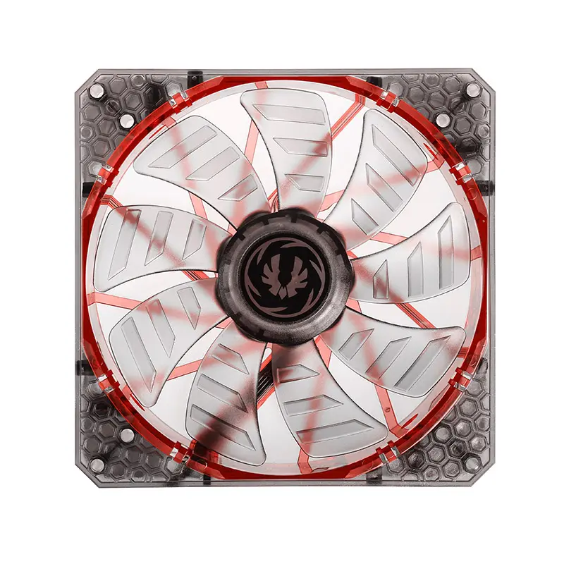 BitFenix Spectre PRO 140mm Fan Red LED - black - immagine 3