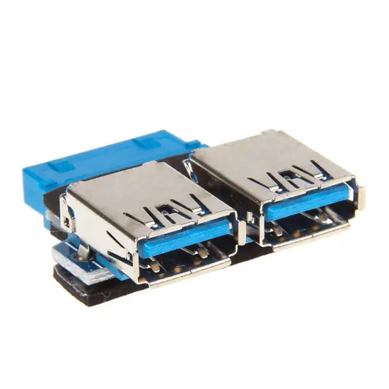 InLine Internal USB 3.0 Adapter con 2x USB 3.0 Type A