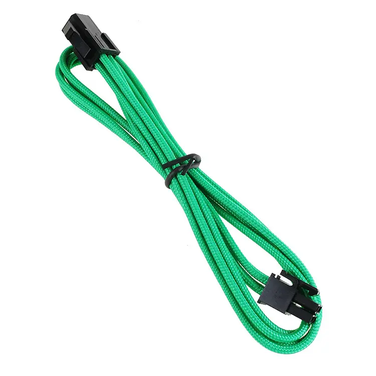BitFenix Prolunga 4-Pin ATX12V 45cm - sleeved Verde/Nero - immagine 2