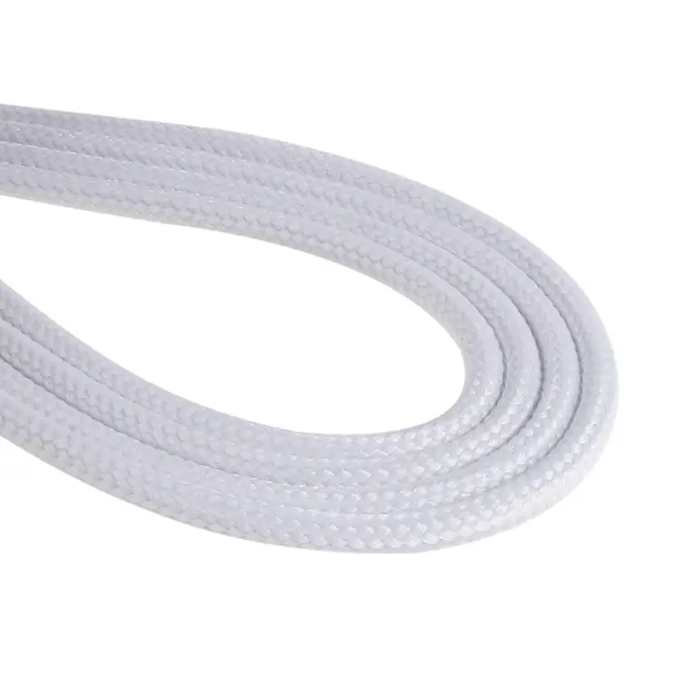 BitFenix Prolunga 4-Pin Molex 45cm - sleeved white/black - immagine 3