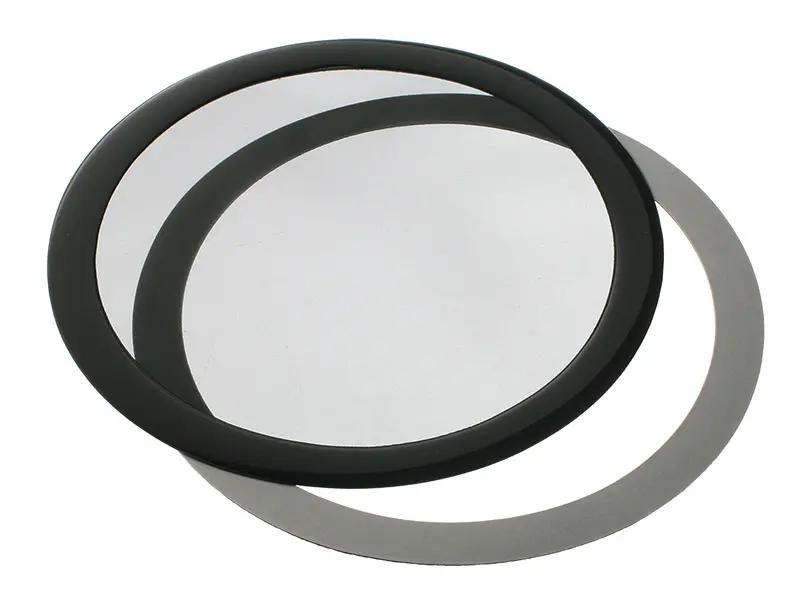 DEMCiflex Round Dust Filter 200mm - Nero/Nero
