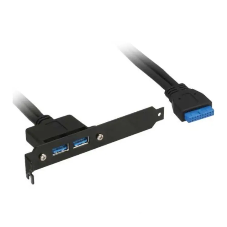 InLine Staffa PCI 2x USB 3.0 con Header interno - 50cm