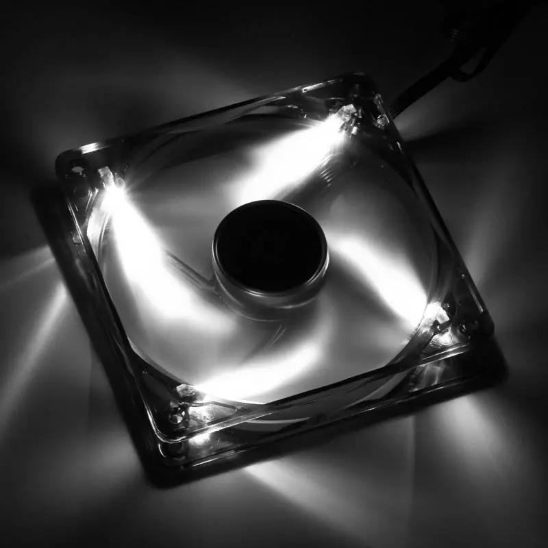 BitFenix Spectre PWM 120mm Fan White LED - black - immagine 4