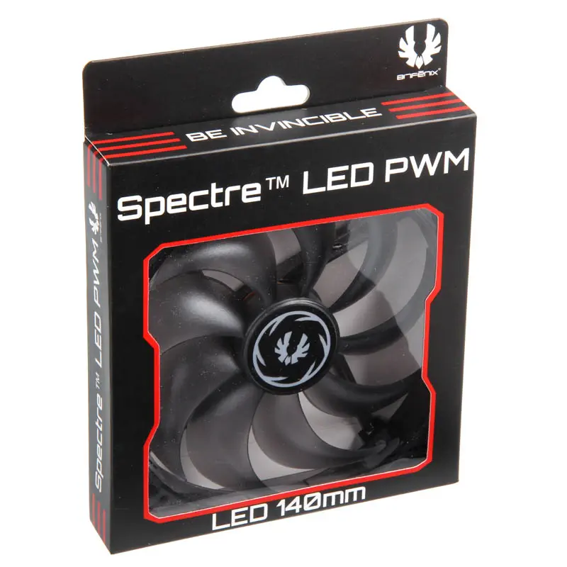 BitFenix Spectre PWM 140mm Fan Orange LED - black - immagine 5