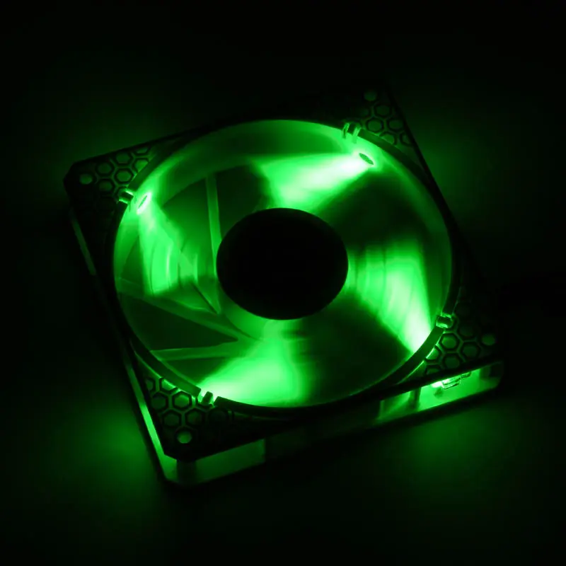 BitFenix Spectre PRO 120mm Fan green LED - Bianco - immagine 4