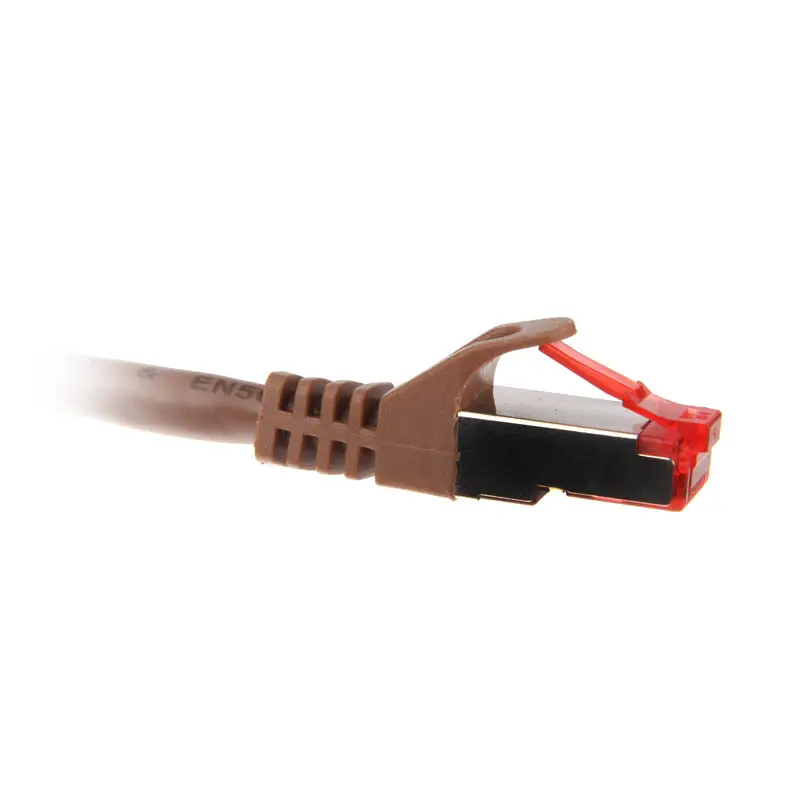 InLine Cavo Patch 3m Cat.6 1000 Mbit RJ45 - Marrone - immagine 3