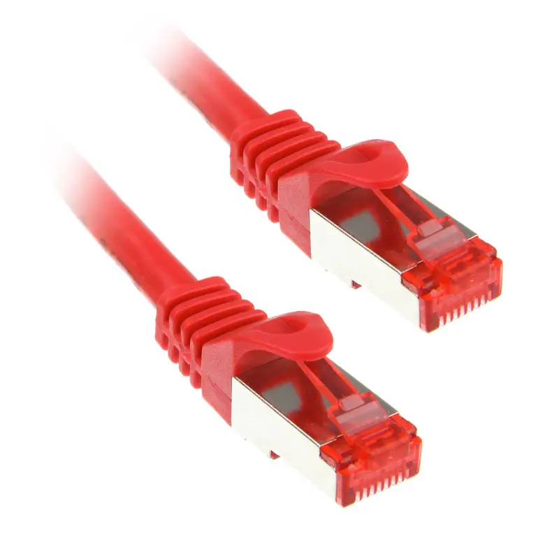 InLine Cavo Patch 10m Cat.6 1000 Mbit RJ45 - Rosso