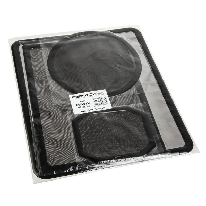 DEMCiflex Kit Antipolvere per Corsair 650D - Nero/Nero - immagine 3