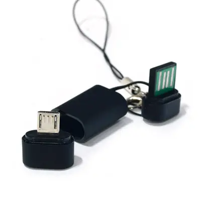 Scythe Cable Strap USB 2.0 Typ-A a Micro Typ-B - 55mm - immagine 4