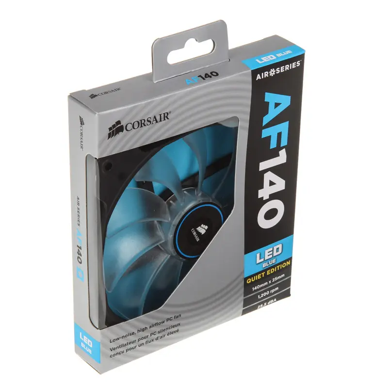 Corsair Air Series AF140 Quiet Edition, 140mm - LED Blu - immagine 5