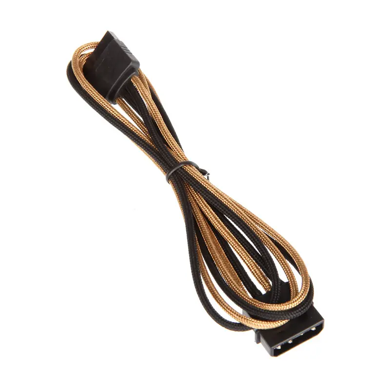 BitFenix Adattatore da Molex a SATA 45 cm - sleeved Oro/Nero - immagine 2