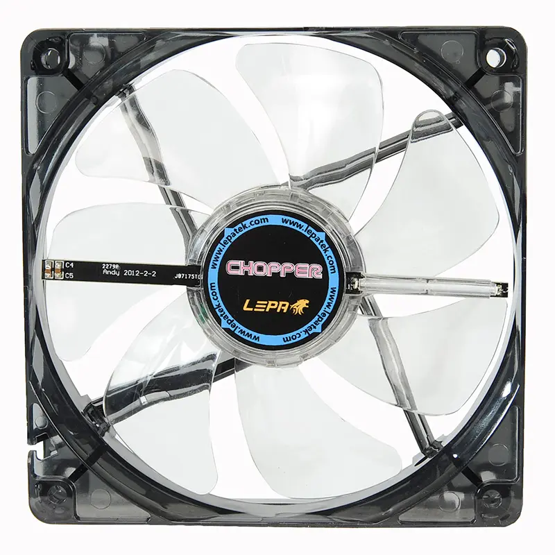 Lepa Chopper LPCP12N-R Fan 120mm - Rosso - immagine 4