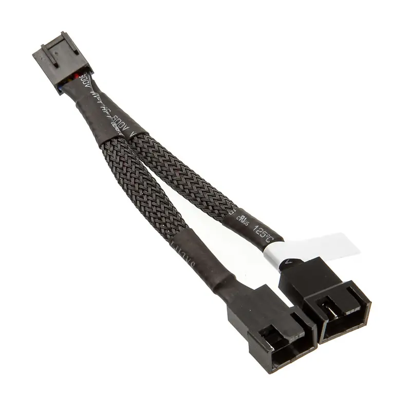 EK Water Blocks EK-Cable Splitter-Y 2x 4-Pin Fan PWM - 10cm - immagine 2