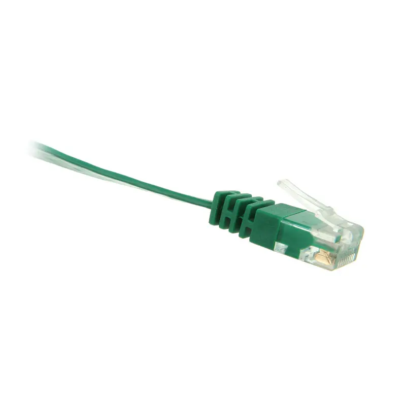 InLine Cavo Patch Piatto 2m U/UTP, Cat.6 - Verde - immagine 3